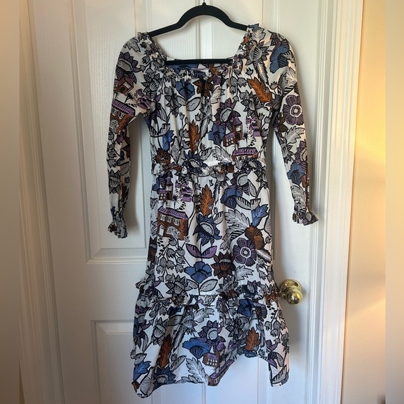 Scotch & Soda Tiger Prawn Girl’s Floral Dress - Picture 1 of 10
